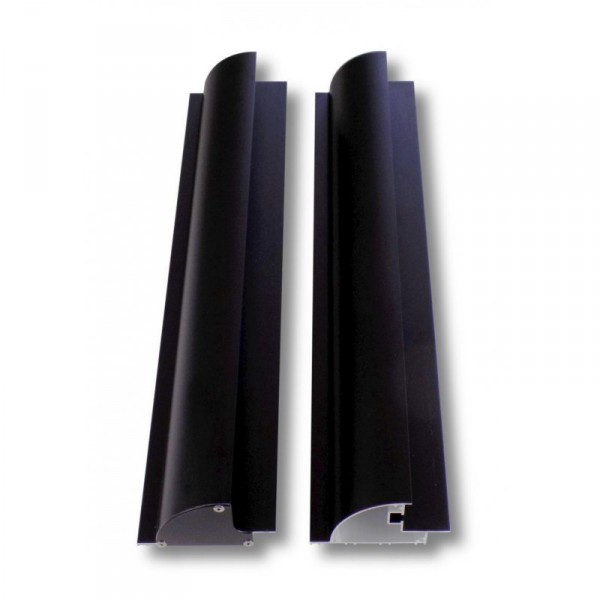 LiMoPower® Solarspoiler-Set aus Aluminium schwarz