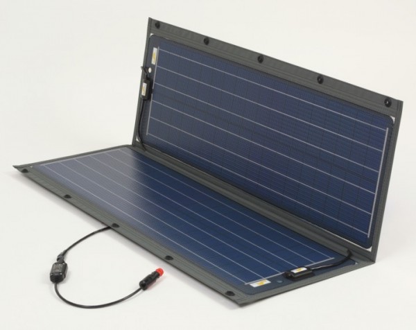 Faltbares Solarmodul Sunware RX-22052 für den mobilen Einsatz, 100 Wp